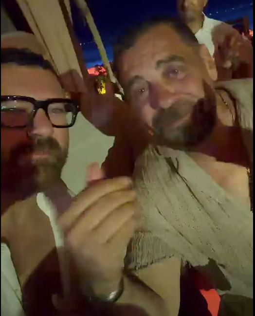 المخرج طارق العريان و الفنان عمرو يوسف